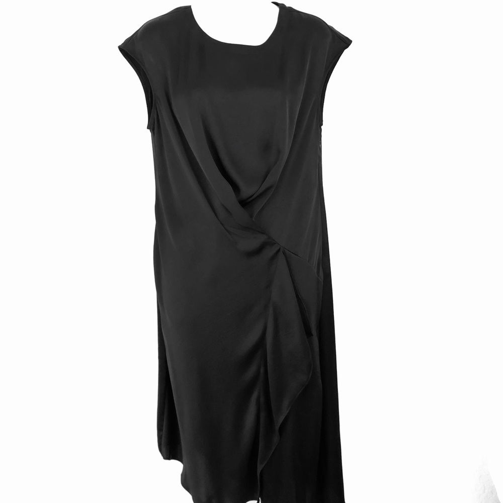 All Saints New Silk “Breeze Dress”  Black Size 8
